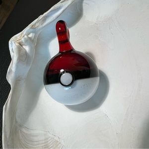 Glass Poké Ball Pendant